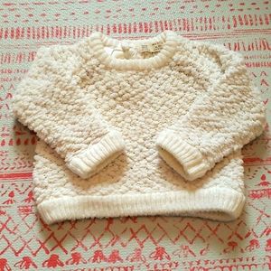 Zara baby sherpa sweater 9-12 months like new condition.